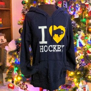I Heart Buffalo Hockey Women's Hoodie